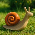 Ślimak dekoracyjny do ogrodu 30x12x22cm kolorowy, oryginalny
