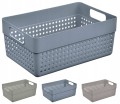 Organizer plastikowy 23x15x10cm praktyczny koszyk do przechowywania