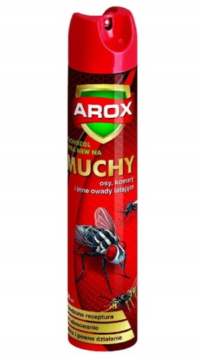 Spray na muchy 750ml Muchozol Extra szybka eliminacja owadów