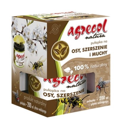 Eko pułapka na osy, szerszenie i muchy 200ml Naturalny płyn wabiący
