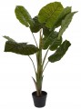 Sztuczna roślina w doniczce 110cm Zielona dekoracja