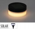 Lampka solarna ogrodowa LED 12cm Ciepłe białe światło wodoodporna