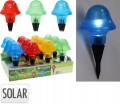 Lampa solarna muchomor LED 23cm Odporna na warunki atmosferyczne