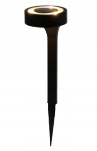 Lampka solarna  ogrodowa LED 40cm ciepłe światło czujnik zmierzchu wodoodporna