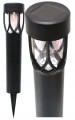 Lampa solarna 7x40cm Ciepłe światło LED czujnik zmierzchu