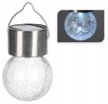 Podwieszana lampa solarna LED 6x9cm Ciepłe białe światło