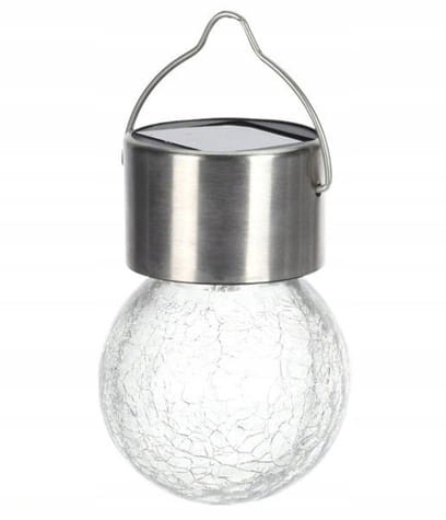 Wielokolorowa żarówka solarna LED 6cm Automatyczna zmiana kolorów