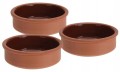 Zestaw 3 kamionkowych miseczek 200ml do pieczenia
