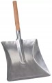 Metalowa łopata z drewnianym trzonkiem 43x21cm