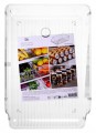 Organizer do lodówki 35x22,5x10cm Przezroczysty plastikowy