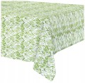 Obrus dekoracyjny 180x130cm z motywem liści Wodoodporny, elegancki