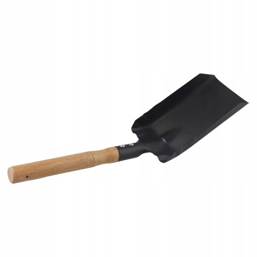 Szufelka metalowa z drewnianą rączką łopatka 37cm