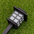 Lampka solarna ogrodowa led domek 6szt zestaw z czujnikiem zmierzchu