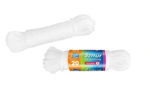 Sznur na beliznę do suszarki 5mm/20 m