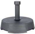 Betonowa podstawa do parasola ogrodowego 25kg Antracytowa Stabilna