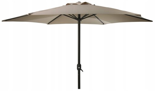 Parasol ogrodowy 248x300cm Beżowy z aluminium i tkaniny UV
