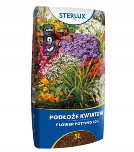 Ziemia uniwersalna podłoże do wysiewu kwiatów 5l