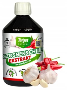 Czosnek Chilli Ekstrakt 500ml Ochrona roślin i probiotyk dla gleby