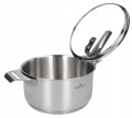 Zwieger Zestaw 3 garnków ze stali nierdzewnej + 2 pokrywki 16/20/24cm