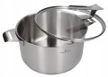 Zwieger Zestaw 3 garnków ze stali nierdzewnej + 2 pokrywki 16/20/24cm
