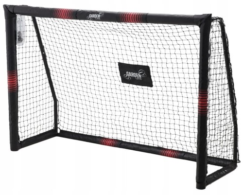 Bramka piłkarska treningowa 180x120x60cm Składana z siatką PE i mocowaniem