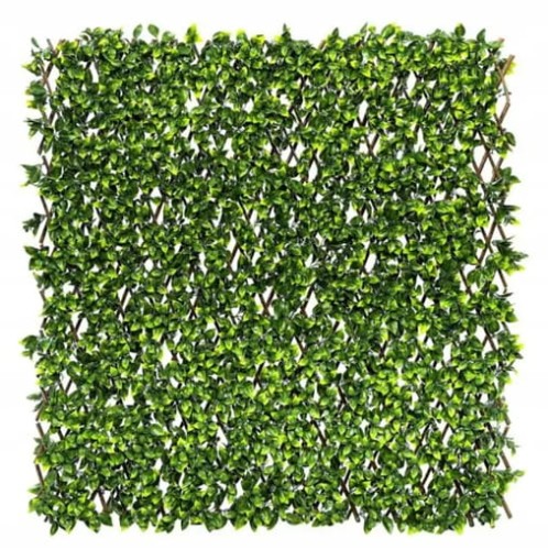 Panel roślinny rozkładany liść laurowy 90x180cm Zielona dekoracja