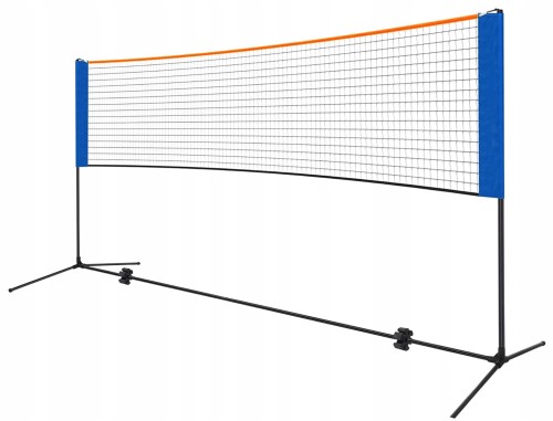 Przenośna siatka do badmintona siatkówki i tenisa 305x103x95/155/225 cm