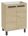 Zestaw łazienkowy szafka z umywalką 80x60 + bateria syfon korek click-clack Bonita