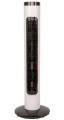 Wentylator kolumnowy biało-czarny 50W z oscylacją i pilotem