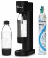 Saturator do wody Dafi PushAir + 1x butelka 0,7 L + nabój CO2 zestaw czarny