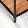 Wolnostojący regał metalowy z 4 półkami 46x130cm do domu i biura