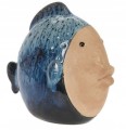 Porcelanowa figurka ryba 20x11cm Dekoracyjna
