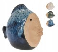 Porcelanowa figurka ryba 20x11cm Dekoracyjna