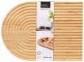Taca bambusowa półokrągła 32x24cm Deska dekoracyjna do serwowania