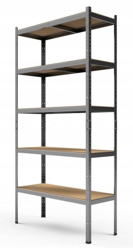Regał magazynowy garażowy metalowy 180x90x40 1T