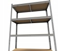 Regał magazynowy garażowy metalowy 180x90x40 1T