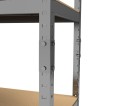 Regał magazynowy garażowy metalowy 180x90x40 1T