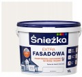 Farba śnieżnobiała do fasad i elewacji 10L Matowa Extra fasadowa