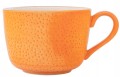 Filiżanka ceramiczna 470ml Pomarańczowa we wzór pomarańczy