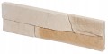 Płytka dekoracyjna gipsowa ścienna 20-34x9,3cm 0,51m2 Beżowa imitacja kamienia