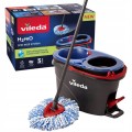 Zestaw mop obrotowy z wiadrem Vileda H2prO pojemnik na brudną i czystą wodę
