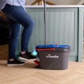 Zestaw mop obrotowy z wiadrem Vileda H2prO pojemnik na brudną i czystą wodę