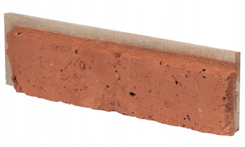 Płytki cegłopodobne ścienne 15-30x7,8cm 0,42m2 Betonowe bezfugowe
