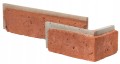 Płytki cegłopodobne ścienne 15-30x7,8cm 0,42m2 Betonowe bezfugowe