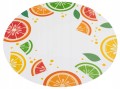 Mata stołowa okrągła 38cm Podkładka pod talerz w owocowy wzór