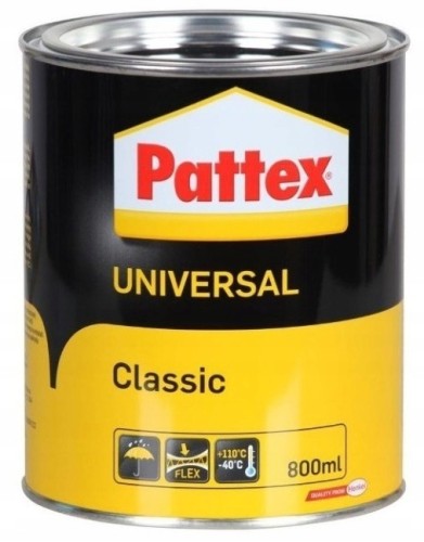 Pattex Klej kontaktowy uniwersalny 800ml puszka supermocny i elastyczny