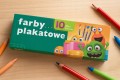 Farby plakatowe 10 kolorów po 20 ml intensywne kolory