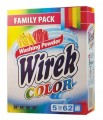Proszek do prania kolorów 5kg Wirek wydajny 62 prania bezpieczny dla tkanin