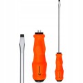 Śrubokręt płaski 37 cm wkrętak uniwersalny pomarańczowy