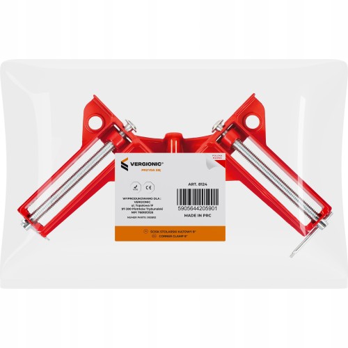 Ścisk stolarski kątowy narożny 8″ zacisk ABS